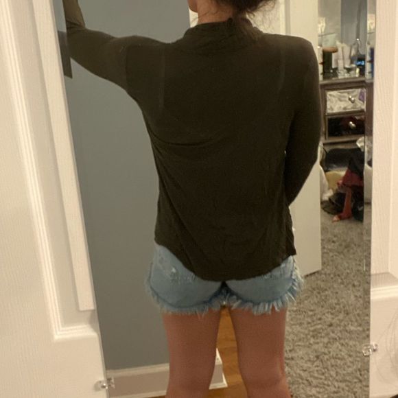 Forever 21 Olive Cardigan - Picture 4 of 6